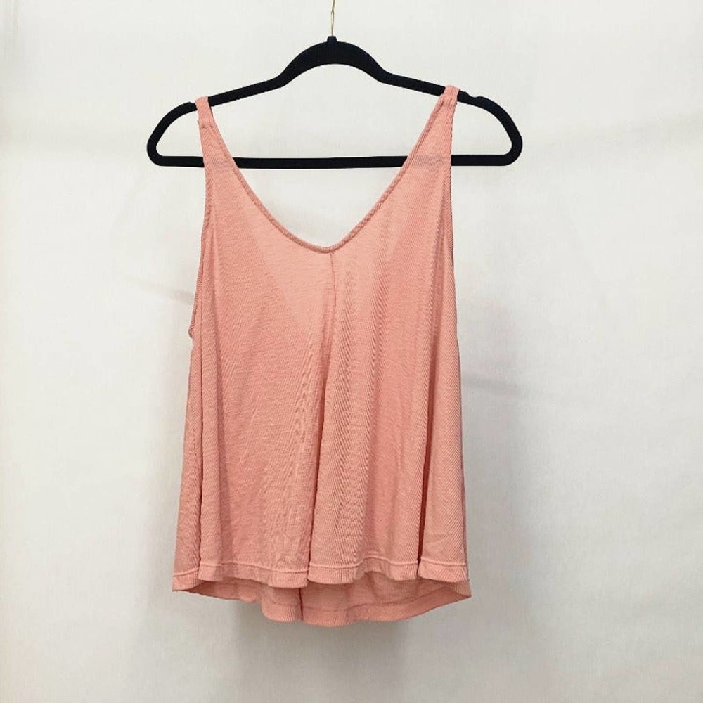 FREE PEOPLE BOHO DANI TANK BLUSH PINK